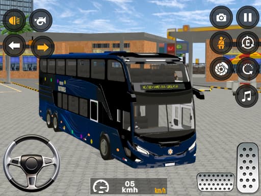 City Coach Driving Games 3d